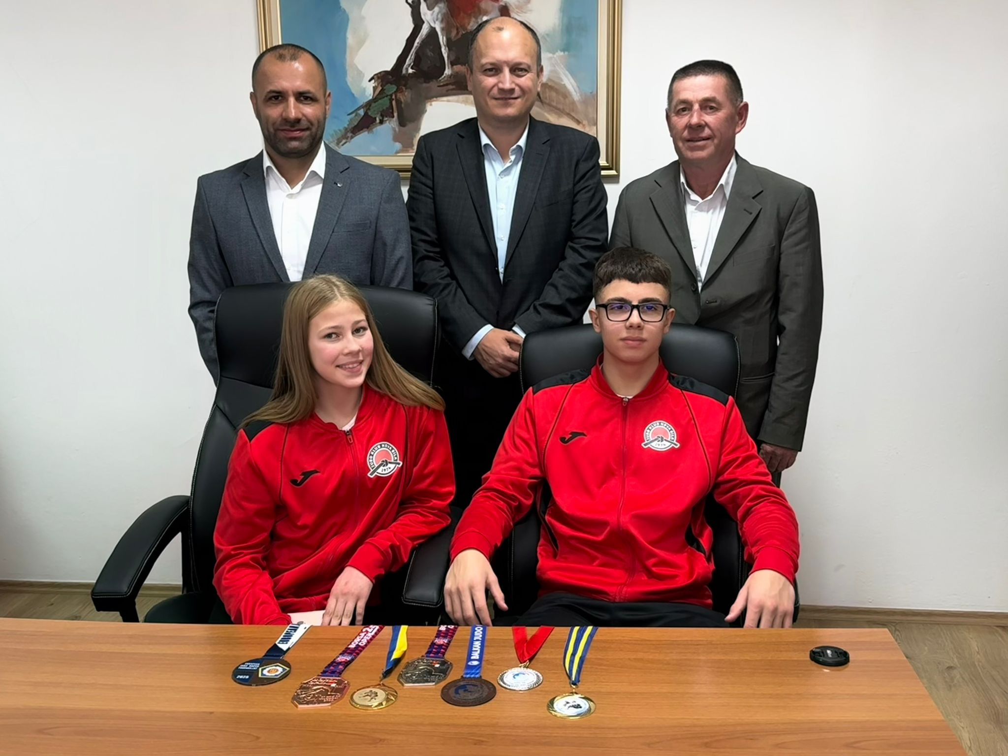 Ministar Bojan Domić upriličio prijam članovima i vodstvu Judo kluba “Nova Bila”