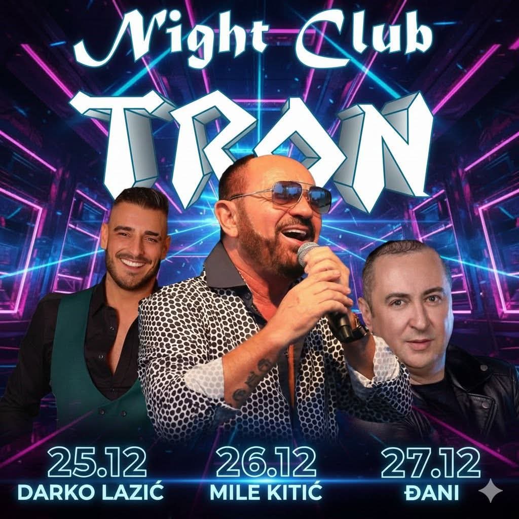 BLAGDANSKI SPEKTAKL U CLUBU TRON! Gostuju Darko Lazić, Mile Kitić i Đani!